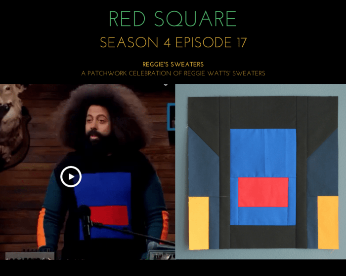 reggies sweaters reggie wears a red square season 4 episode 17